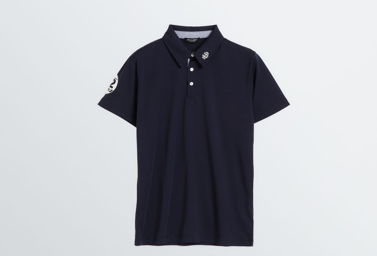 BE-UP】ポリスムスポロシャツ BE-UP ロゴワッペン – Bachic Ashley