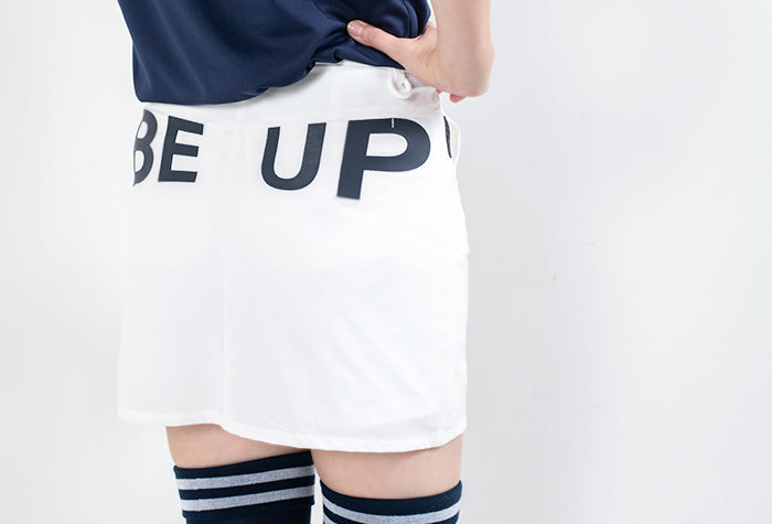 ストレッチナイロンスカート BE-UP シリコンロゴ