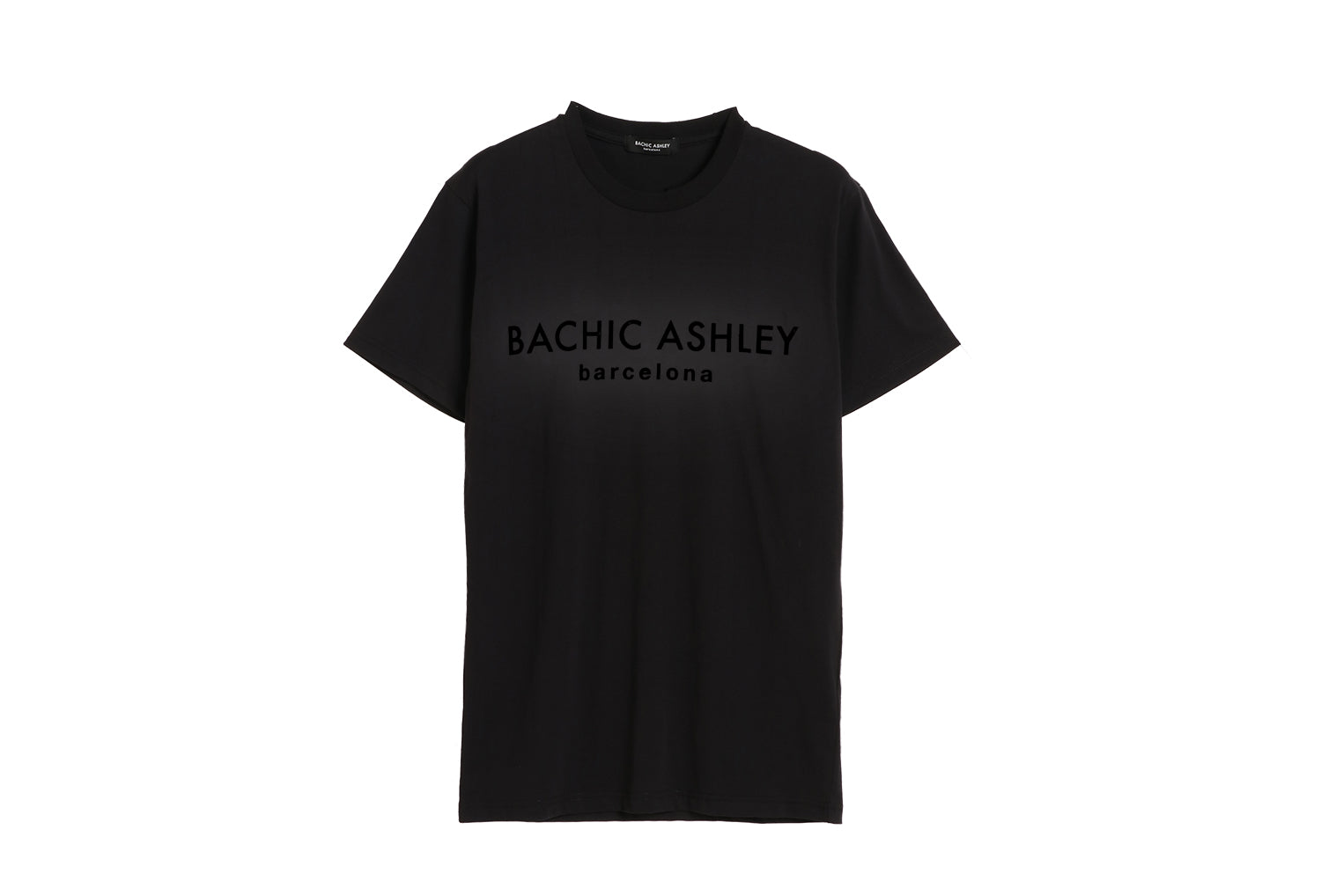 ブローディア BRODIAEA 歯ブラシ加工サークルロゴ半袖Tシャツ （ブラック） tシャツ BRODIAEA フラワー線画プリント 極サラTシャツ